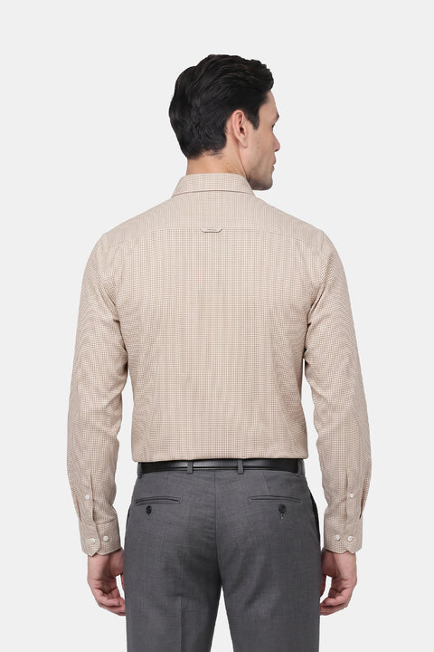 Milano Shirt Slim Fit Beige