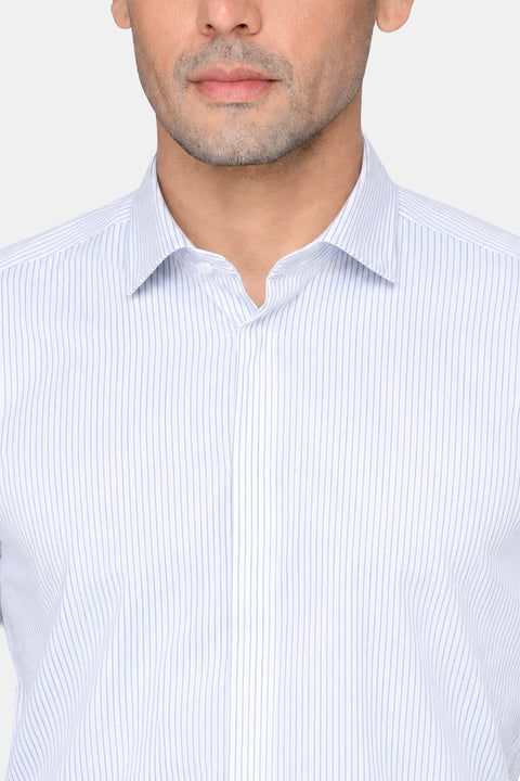 Milano Shirt Slim Fit Light Blue