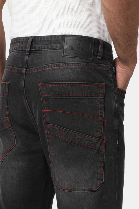 Supper Wide Leg Trousers Jeans Gray