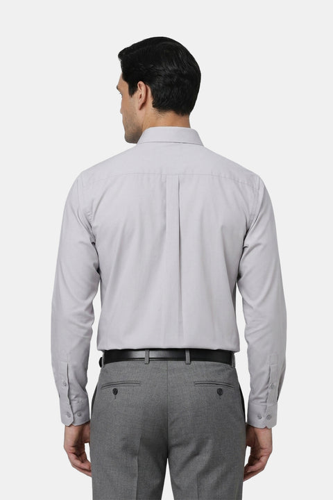 Classic Shirt Regular Fit Light Gray