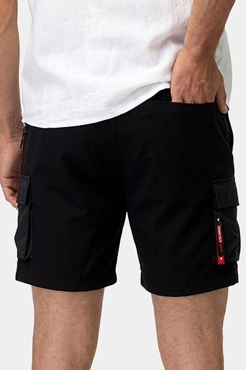 Regular Fit Short Milton Black
