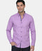New Fit Shirt Oxford Purple100% Cotton