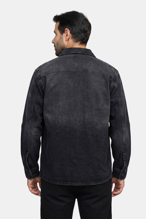 Jacket Jeans Regular Fit Dark Gray