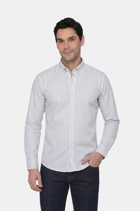 Slim Fit Shirt Gray