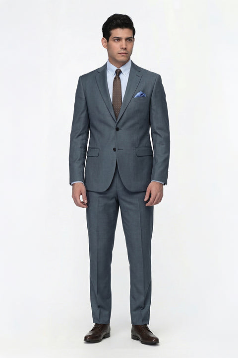 Regular Fit Suit Gray