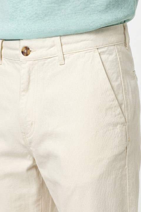 Relax Fit Chino Off White