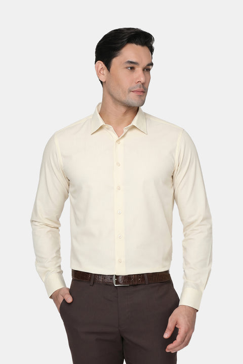 Classic Shirt Slim fit Beige