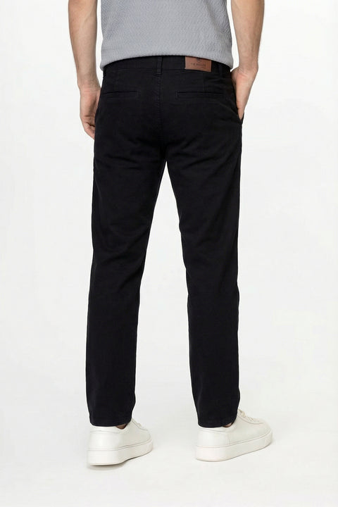 Slim Fit Chino Black