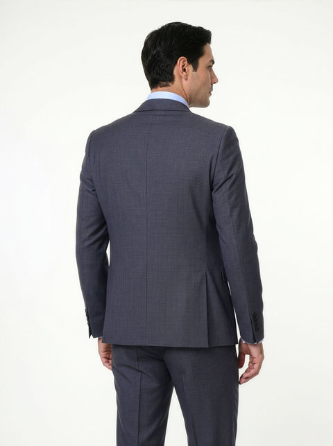Regular Fit Suit Blue