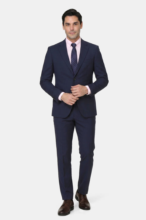 Regular Fit Suit Dark Blue