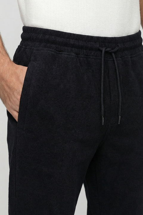 Sweat Pants Relax Fit Black