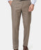 Slim Straight Fit Classic Pants Beige