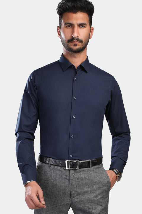 Classic Shirt  Regular Fit  Dark Blue