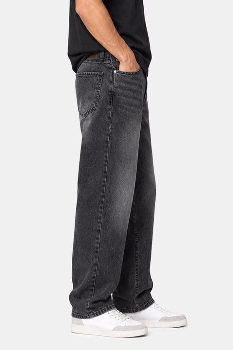 Wide Leg Trousers Jeans Gray