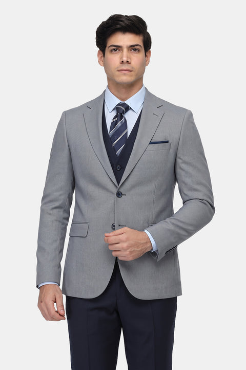 Slim Fit Suit Light Blue