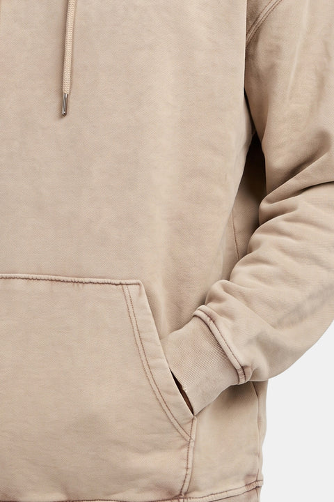 Over Size Sweat Shirt Beige
