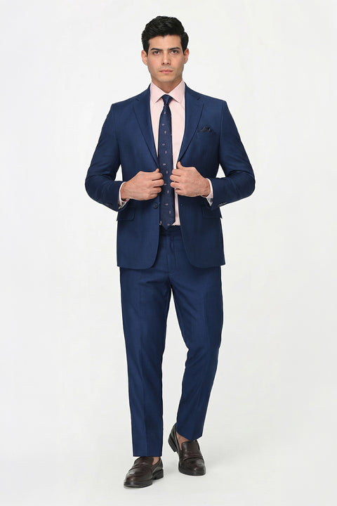 Regular Fit Suit Dark Blue