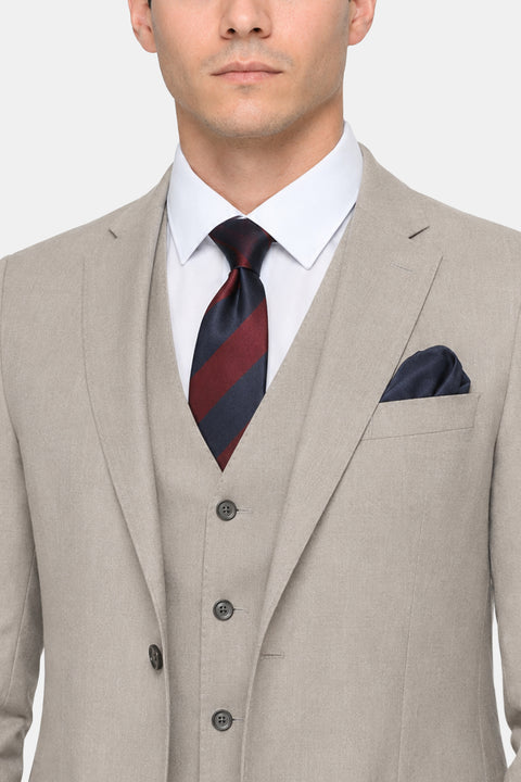 Slim Fit Suit Gray