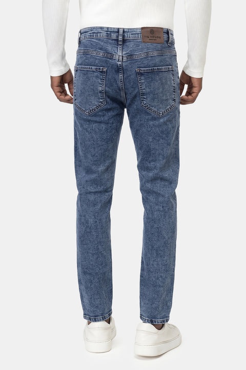 Slim Fit Trousers Jeans Light Blue