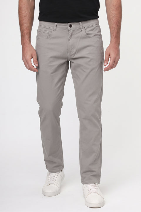 Slim Fit Chino Light Gray