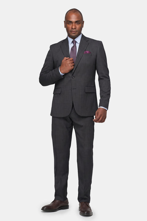 Regular Fit Suit Gray