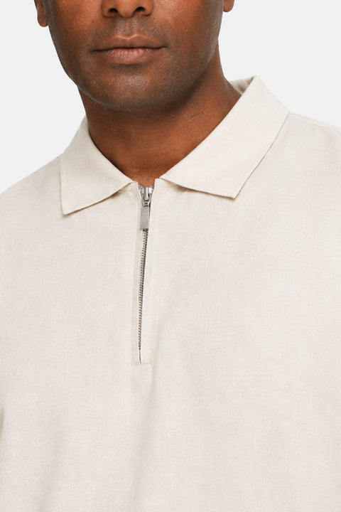 Polo Shirt Relax Fit Beige