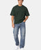 Wide Leg Trousers Jeans Blue
