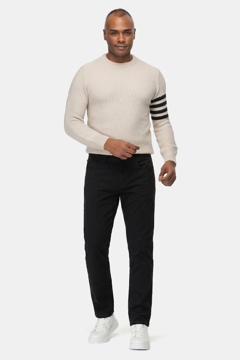 Slim Straight Chino Black