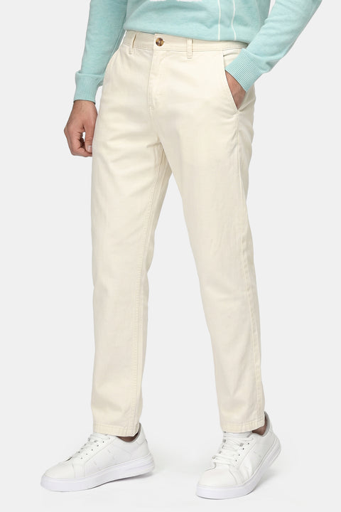 Relax Fit Chino Off White