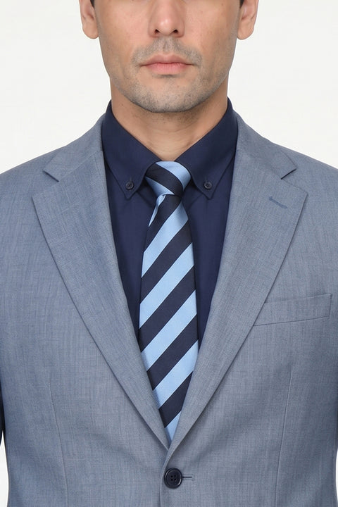 Slim Fit Suit Blue