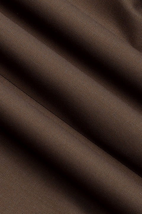 Regular Fit Suit Brown