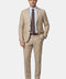 Slim Fit Suit Beige