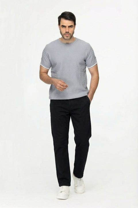 Slim Fit Chino Black