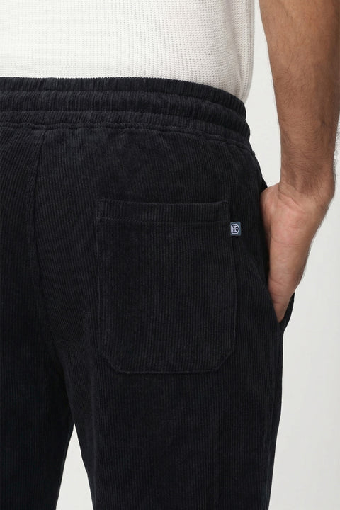 Sweat Pants Relax Fit Black