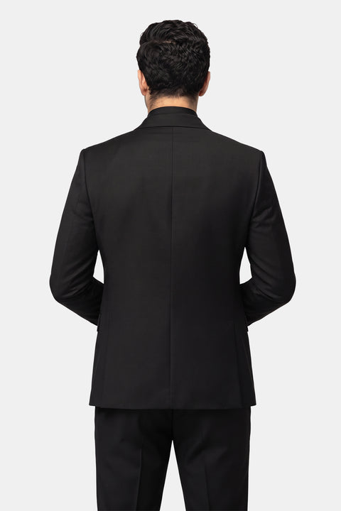 Regular Fit Suit Black