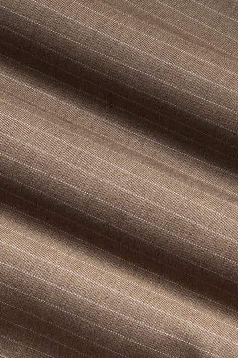 Slim Straight Fit Suit Beige