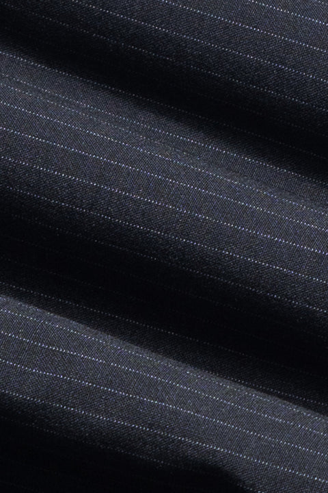 Slim Straight Fit Suit Dark Blue