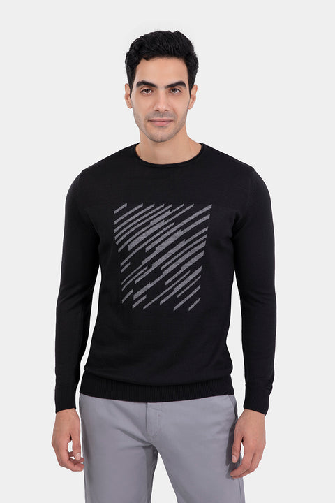 Regular Fit Pullover Black