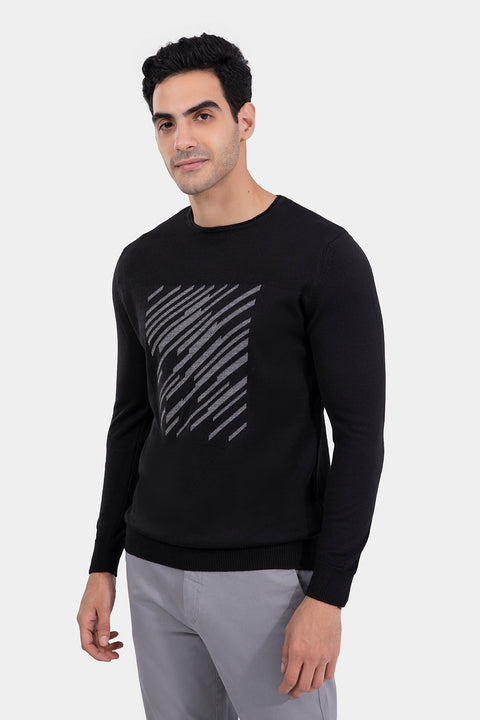 Regular Fit Pullover Black