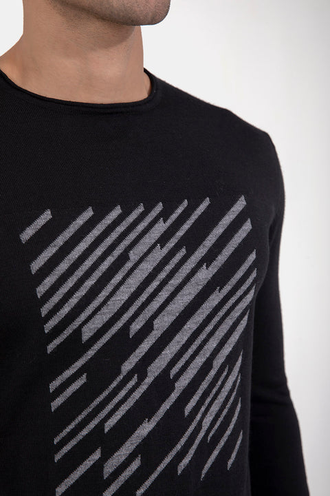 Regular Fit Pullover Black