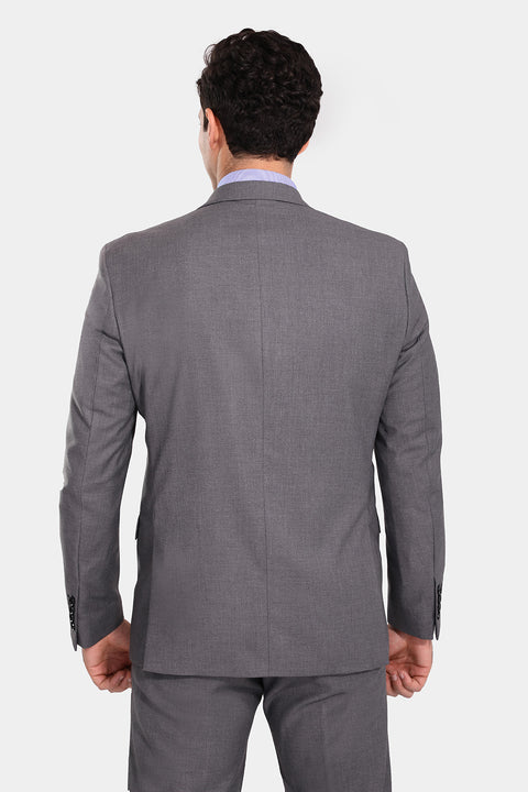 Regular Fit Suit Gray