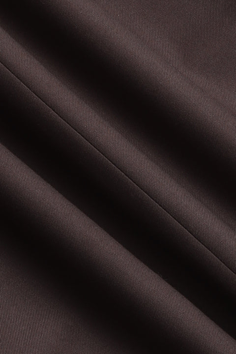 Slim Fit Suit Brown