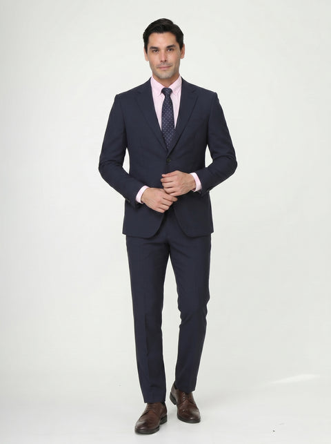 Regular Fit Suit Dark Blue