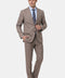 Slim Fit Suit Beige