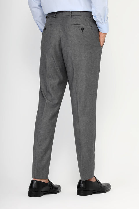 Slim Fit Classic Pants Gray