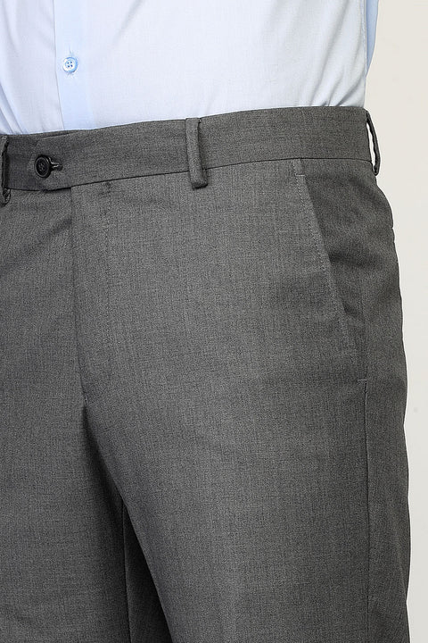 Slim Fit Classic Pants Gray