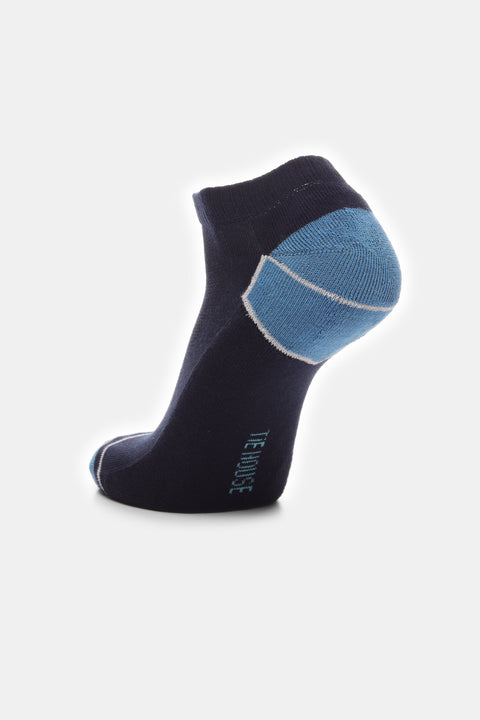 Striped Socks Dark Blue