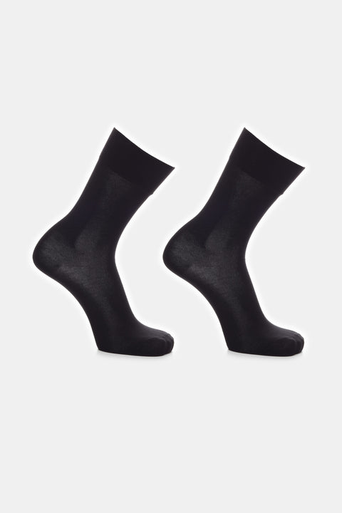 Plain socks Black