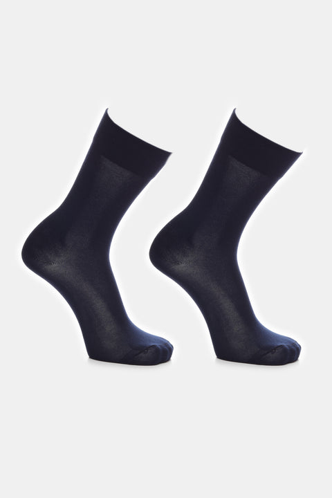 Plain socks Dark Blue