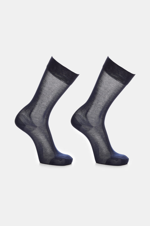Plain socks Dark Blue